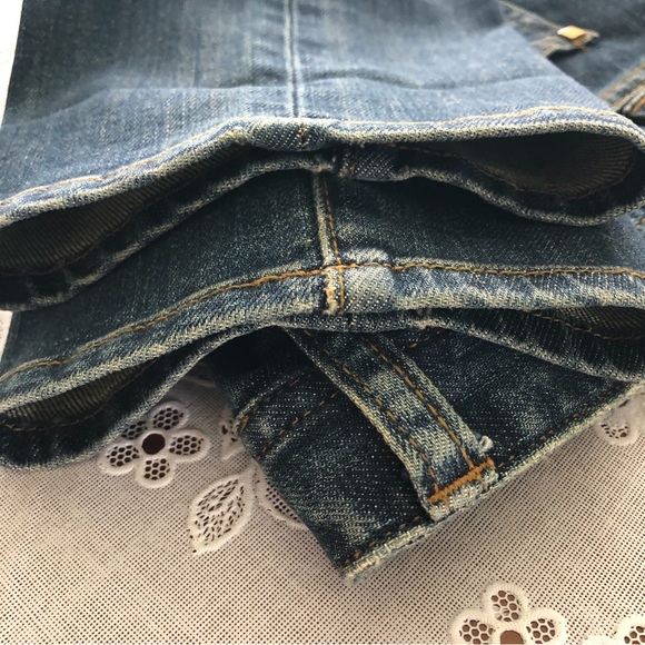 Tory Burch Skinny Blue Jeans Size 27 - Picture 11 of 16